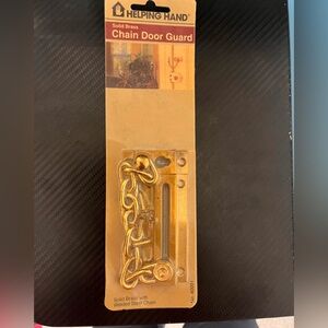 Solid Brass Chain Door Guard